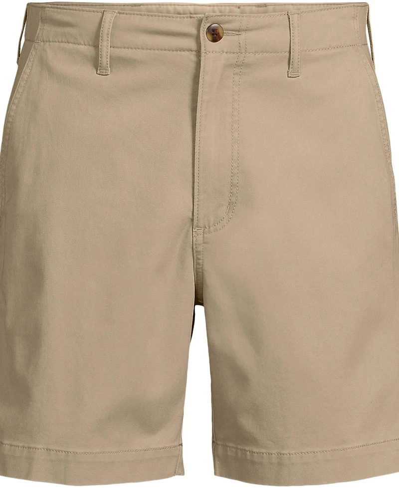 Lands' End Men's Knockabout 7" Classic Fit Chino Short