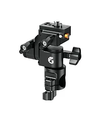 Bright Tangerine 15mm Universal Monitor Mount with Quick Release Nato Rail
