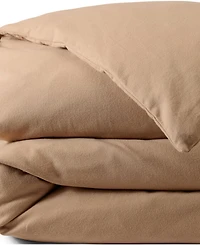 Lands' End Comfy Super Soft Cotton Flannel Duvet Bed Cover