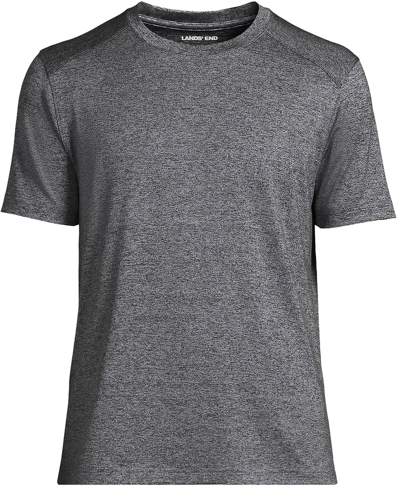 Lands' End Women's School Uniform Men's Rapid Dry Short Sleeve Modern Fit Tee