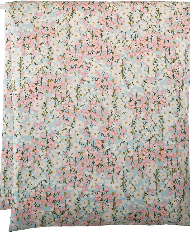 Lands' End 700 Thread Count Luxe Sateen Egyptian Cotton No Iron Duvet Bed Cover