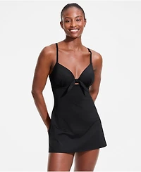 Lands' End Women's Underwire Lifting Swim Dress