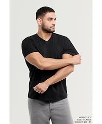 X-Ray Men's Basic V-Neck Short Sleeve T-shirt