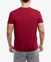 X-Ray Men's Basic Notch Neck Short Sleeve T-shirt