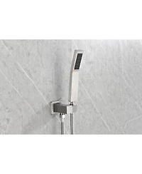 Busdays Handheld Shower Head with Shower Hose and Adjustable Shower Bracket