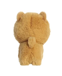 Aurora Small Chow Chow Teddy Pets Playful Plush Toy Brown 7"