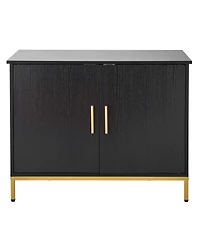 Aostirmotor 27.6" Hidden Cat Litter Box Enclosure Furniture with Metal Legs and Handle, Modern End Table, Fits Most Litter Boxes