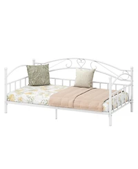 Gouun Metal Twin Daybed with Slat Support