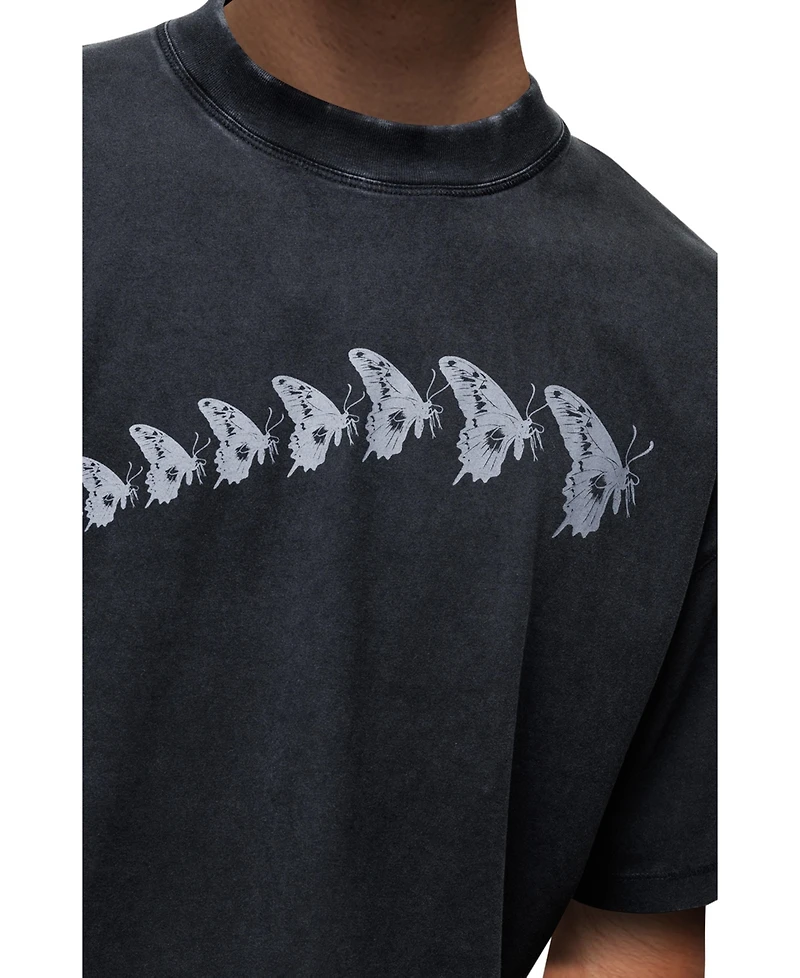 Good For Nothing Men's Drift Washed Printed T-Shirt