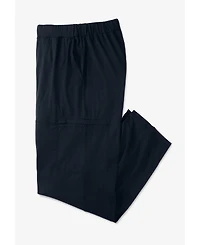 KingSize Big & Tall Supersoft Jersey Performance Cargo Pants