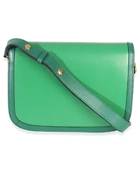Pre-Owned Gucci Emerald Green Azalea Calfskin Horsebit 1955 Shoulder Bag