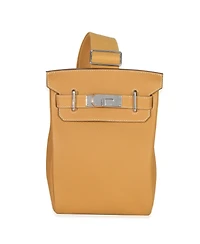 Pre-Owned HERMES Naturel Sable Togo Hac A Dos Pm Phw
