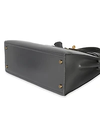 Pre-Owned HERMES Ardoise Box Sellier Kelly 32 Ghw