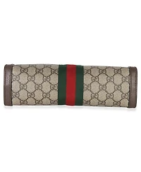 Pre-Owned Gucci Beige Gg Supreme Web Ophidia Gg Small Shoulder Bag