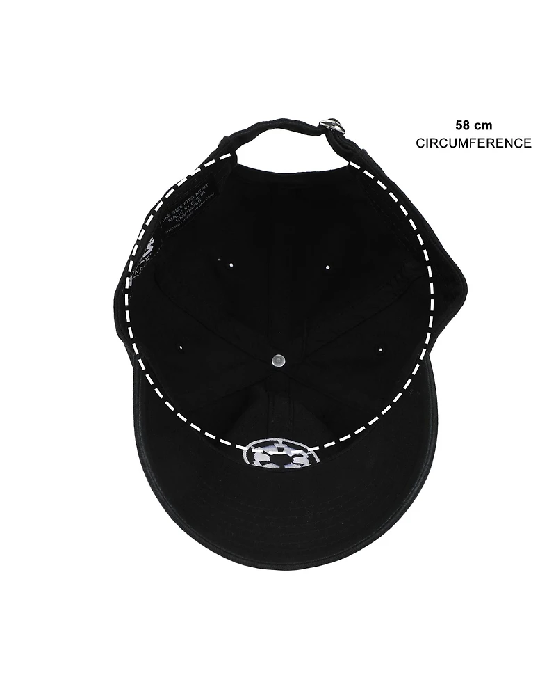Star Wars Men's Galactic Empire Imperial Crest Washed Cotton Twill Dad Cap