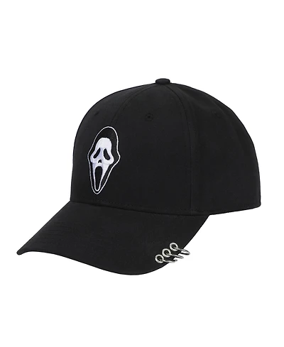 Ghostface Men's Character Embroidered Aop Baseball Cap