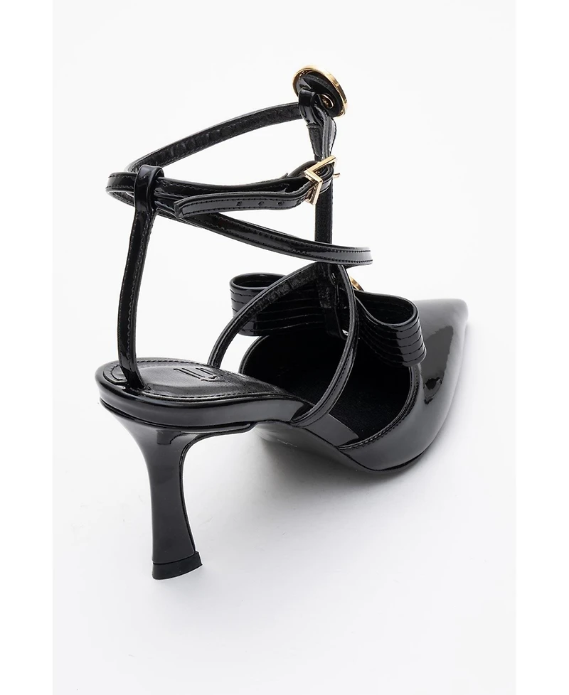 Prologue Shoes Womens Peal Pointed Toe Pump