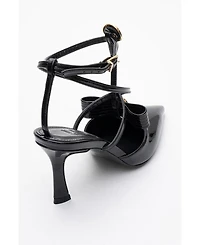 Prologue Shoes Womens Peal Pointed Toe Pump