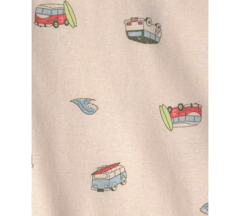 Carter's Baby Boys' Beach Surf Top, Bodysuit and Shorts, 3-Piece Set