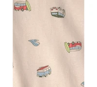 Carter's Baby Boys' Beach Surf Top, Bodysuit and Shorts, 3-Piece Set