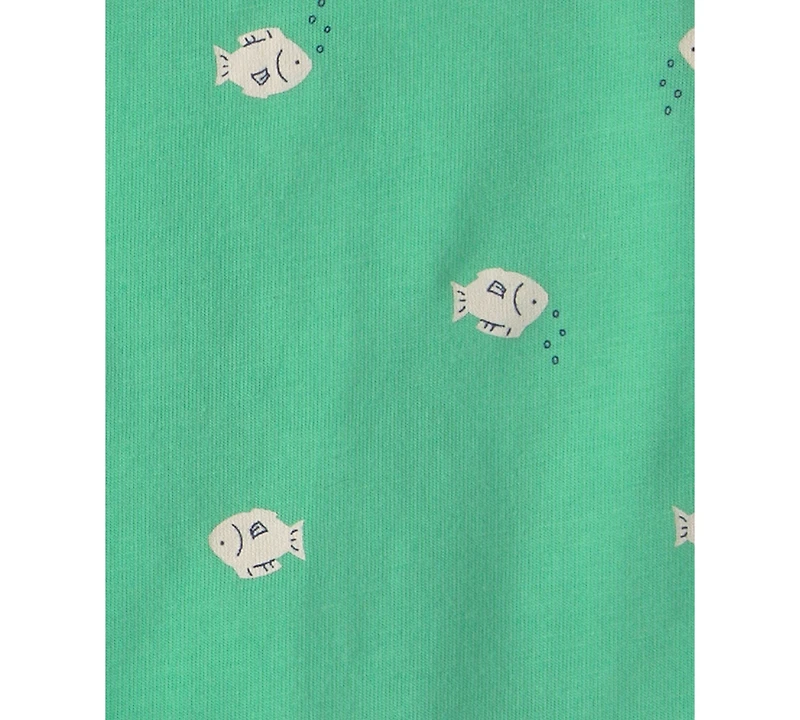 Carter's Baby Boys' Shark Top, Bodysuit and Shorts, 3-Piece Set