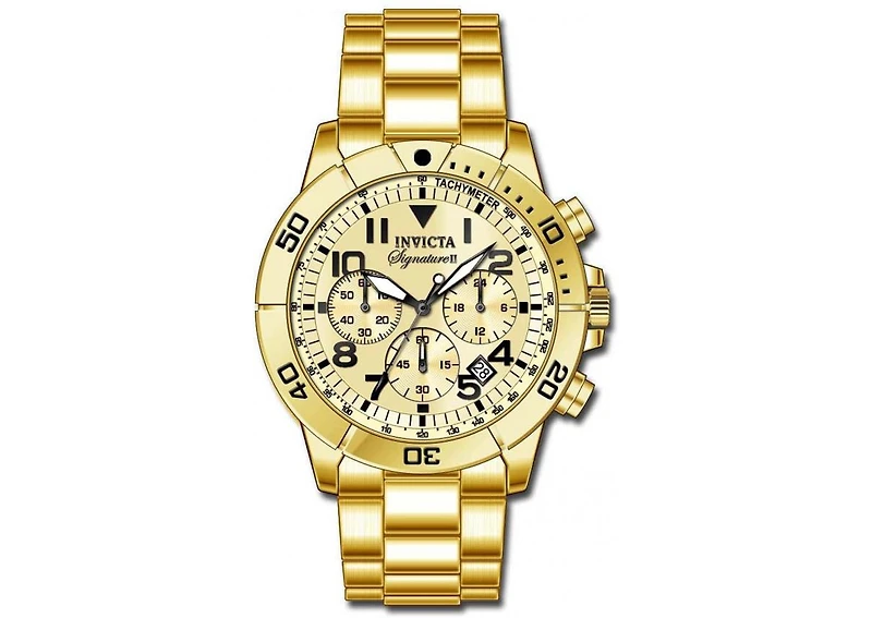 Invicta Men's 7471 Signature Quartz Chronograph Dial Watch