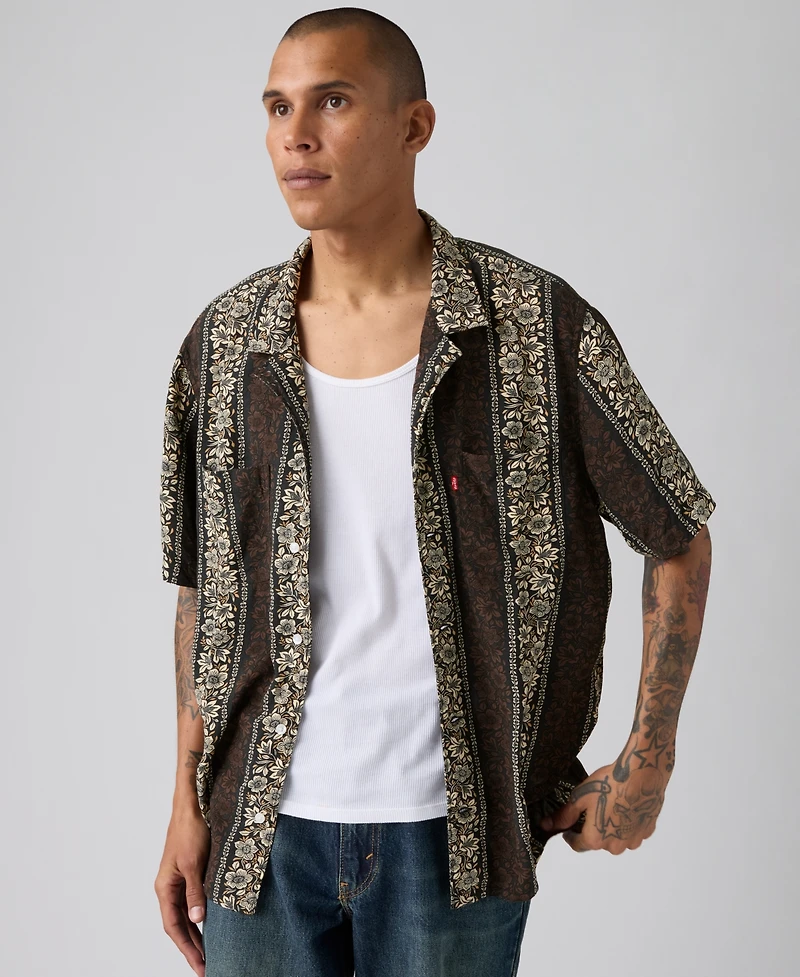 Levi's Men's Relaxed-Fit Camp Collar Shirt