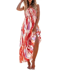 Cupshe Women's Out and About Floral Maxi Beach Dress