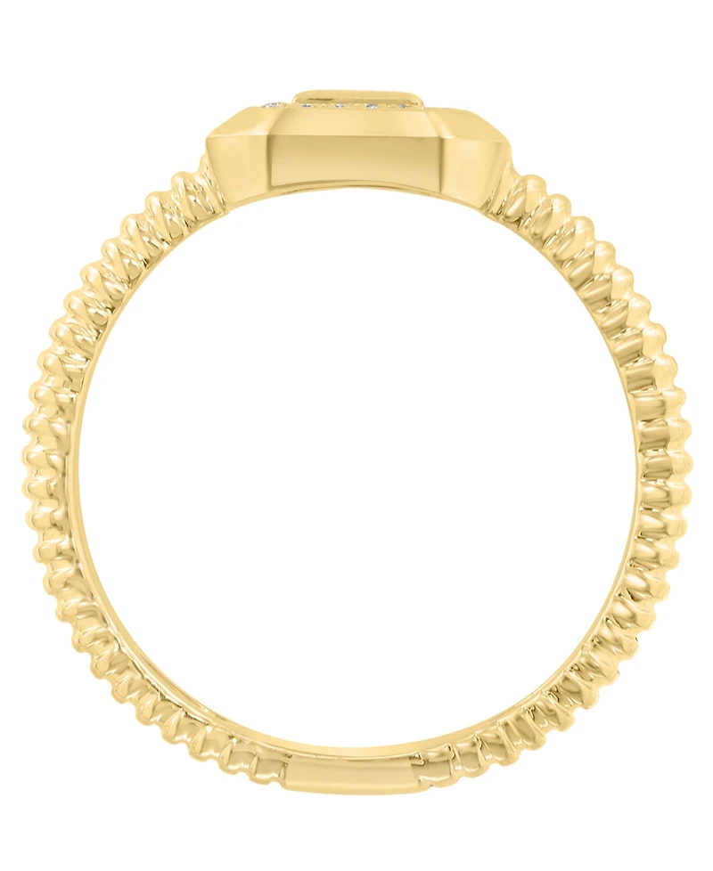 Effy Collection Diamond (1/8 ct. t.w.) Ring in 14k Yellow Gold
