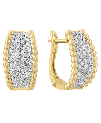 Effy Collection Diamond (7/8 ct. t.w.) Earrings in 14k Yellow Gold