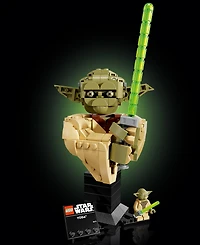 Lego Star Wars: Attack of the Clones Yoda Bust 75438 Building Set, 399 Pieces