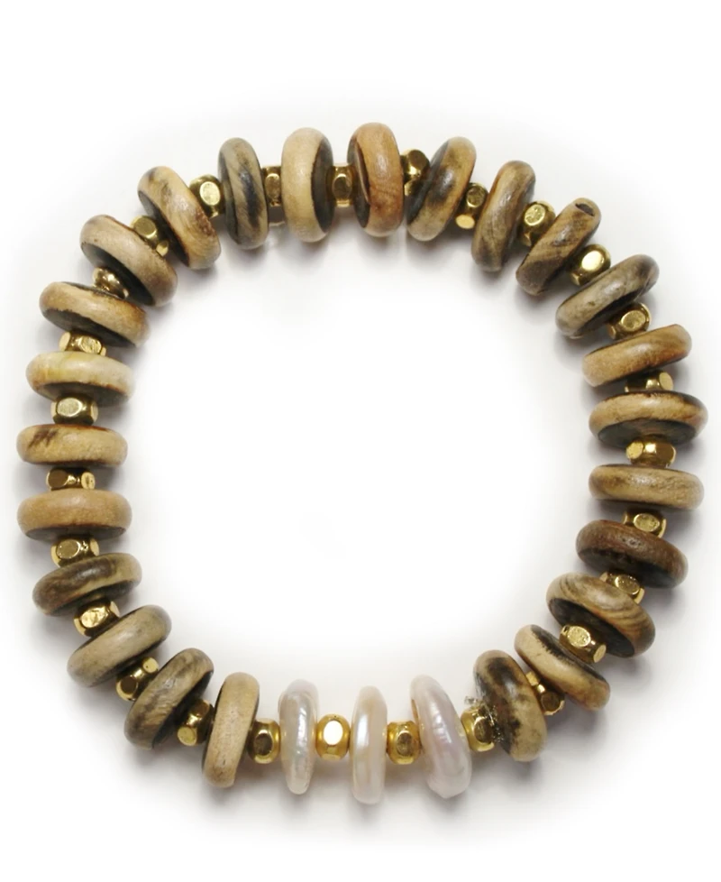 Michael Gabriel Designs Horn Wood Bracelets