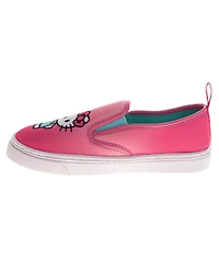 Hello Kitty Little Girls Sanrio Sneakers Slip On Adorable Casual Comfortable (Little 11-12 / 13-4)