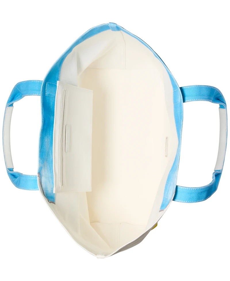 Michael Michael Kors Printed Cotton Extra-Large Tote Handbag