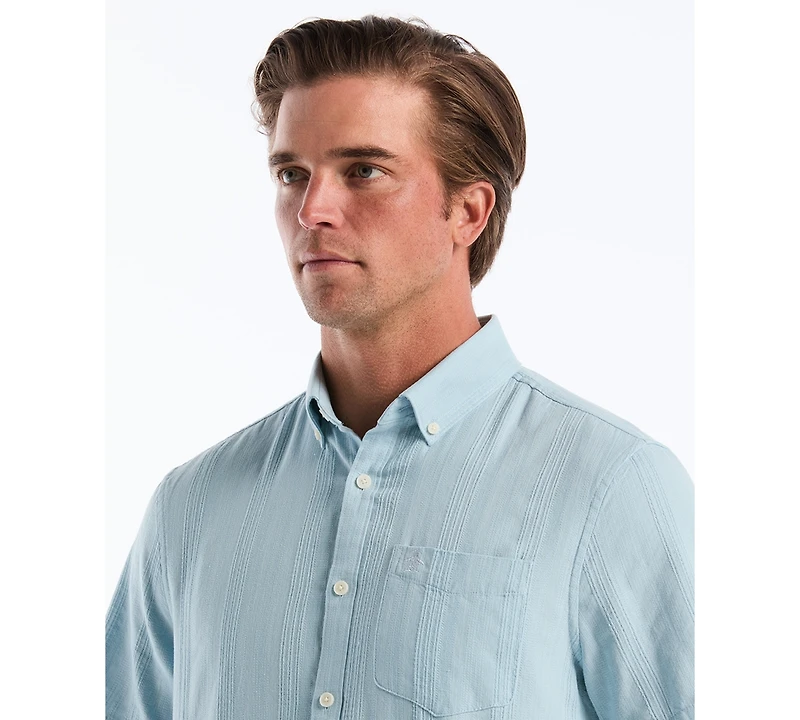 Original Penguin Men's Cotton Dobby Button-Down Shirt