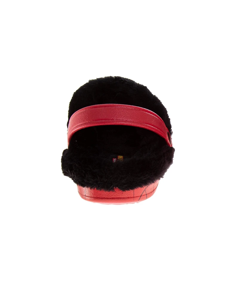 Spider-Man Toddler Marvel Avengers Spiderman Clogs Fuzzy, FleeceLined, and Warm Garden Shoes