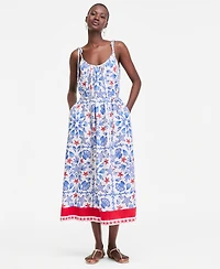 On 34th Women's Seashell Tie-Shoulder Maxi Dress, Macy's Exclusive