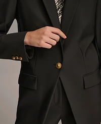 Donna Karan New York Petite Single Breasted Jacket