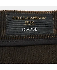 Pre-Owned Dolce & Gabbana Men's Denim Distressed Jeans