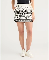 Ellen Tracy Women's Wrap Front Skort