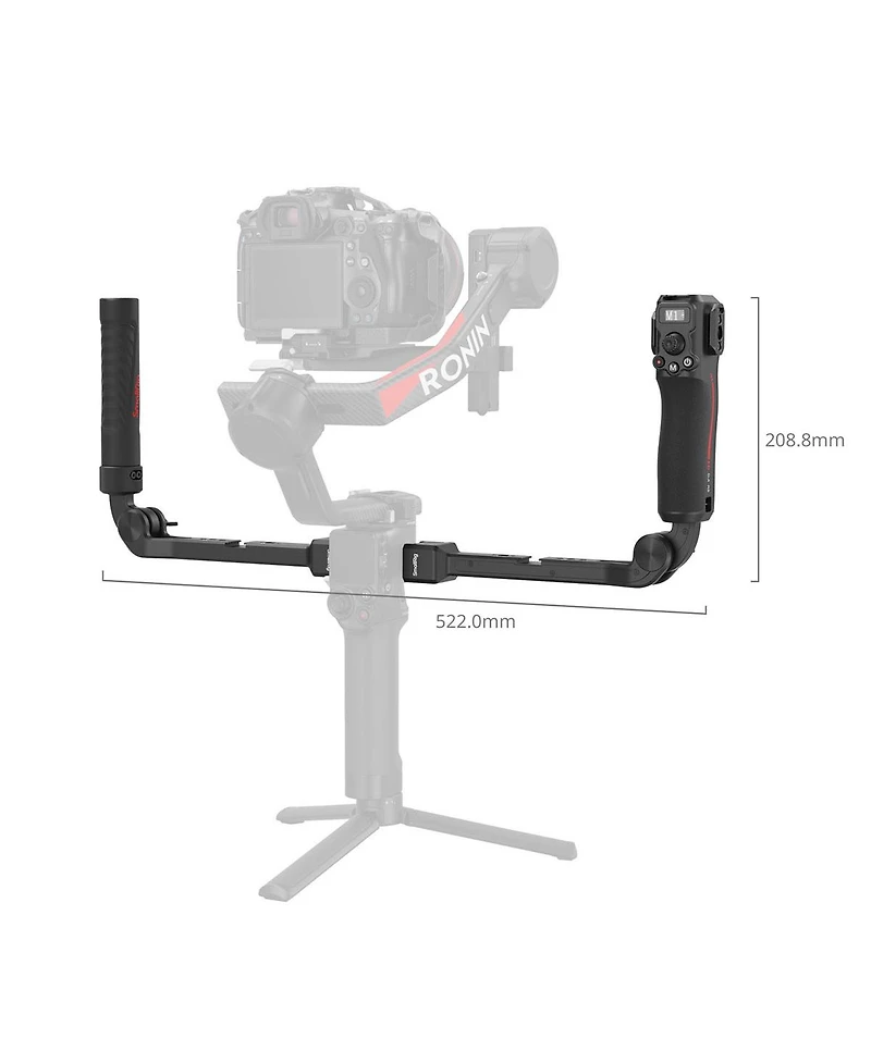 SmallRig 4327 Focus Control Dual Handle for Dji Rs 2, Rs 3 Pro, Rs 4 and Rs 4 Pro Gimbals