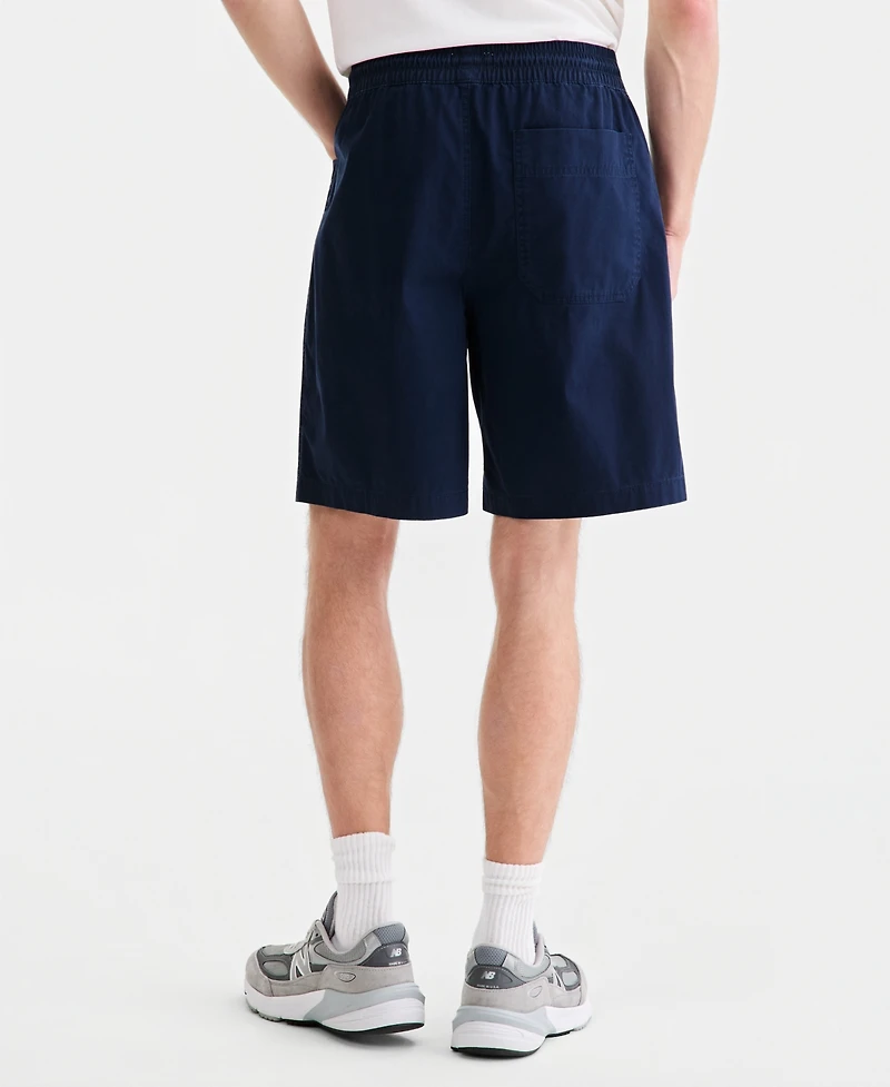 Sun + Stone Men's Josh Cotton 8" Pull-On Shorts, Macy's Exclusive