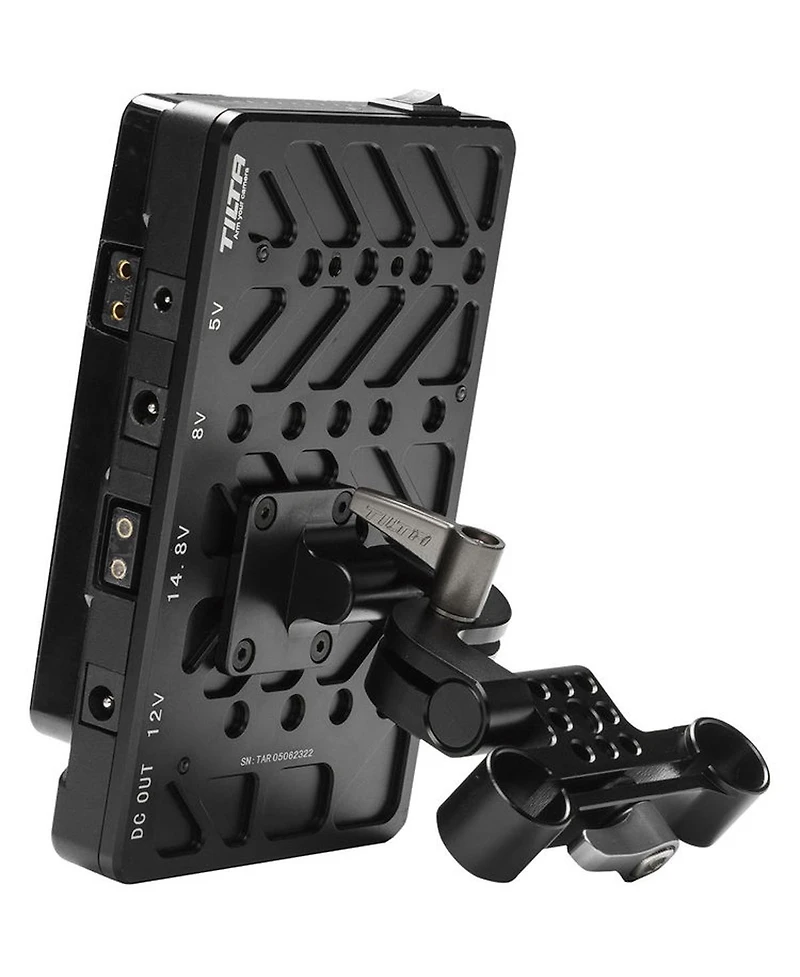 Tilta Power Supply System with 15mm Rod Adapter for Dslr and Mirrorless Cameras, Ab-Mount