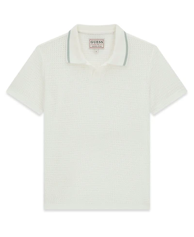 Guess Boys' 8-16 Short Sleeve Polo Shirt