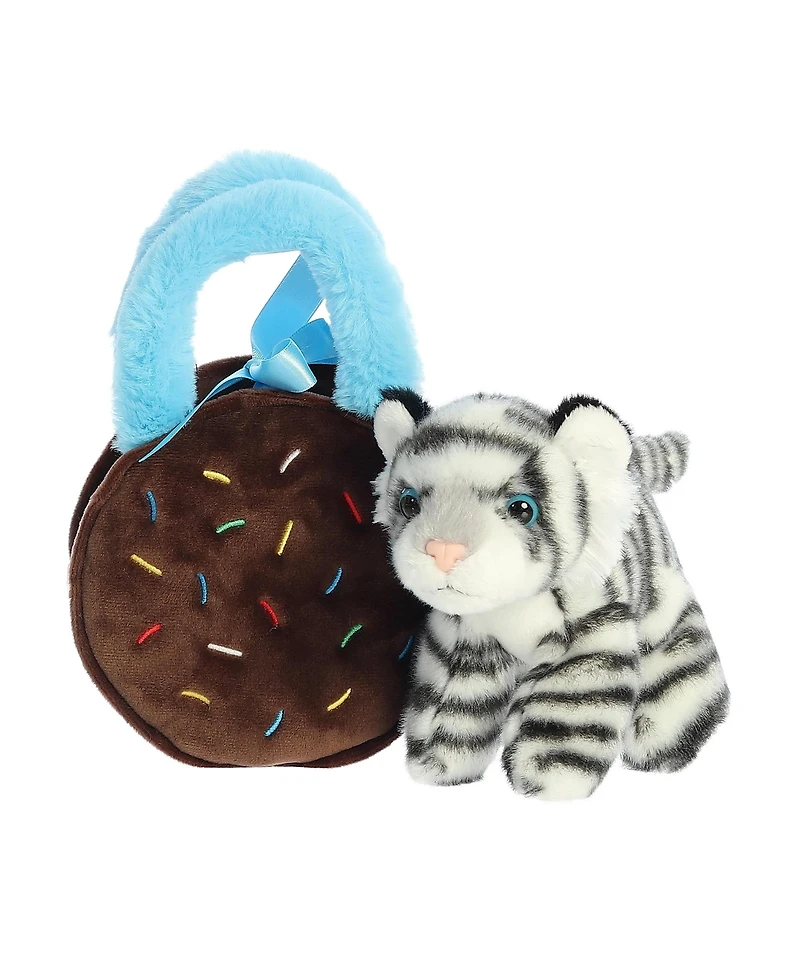 Aurora Small Ice Cream Sandwich Tiger Fancy Pals Fashionable Plush Toy 8"
