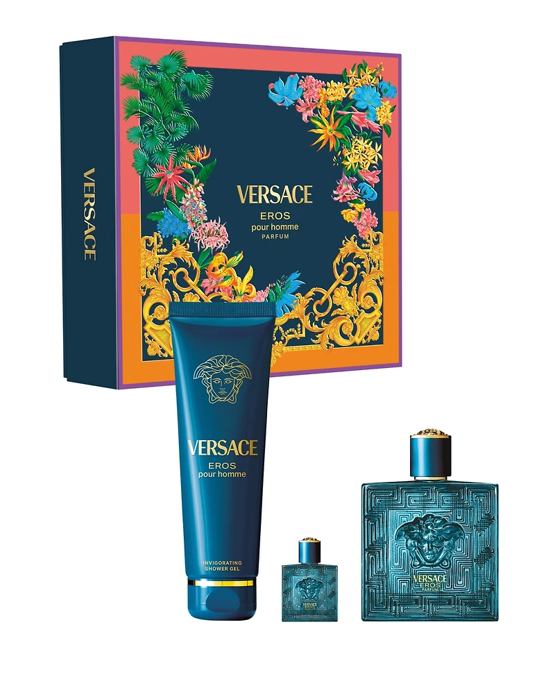 Versace 3-Pc. Eros Eau de Parfum and Shower Gel Set