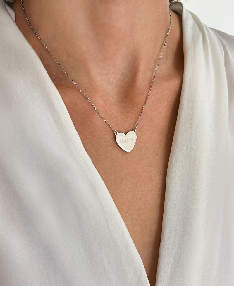 Adornia 3-Piece Heart Pendant Necklace Set