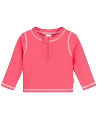 Gerber Baby Rashguard Top, Pink