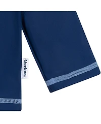 Gerber Toddler Rashguard Top, Navy, 5T