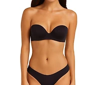 Lands' End Women's Strapless Convertible Bra True Solutions Light Weight Microfiber Basics